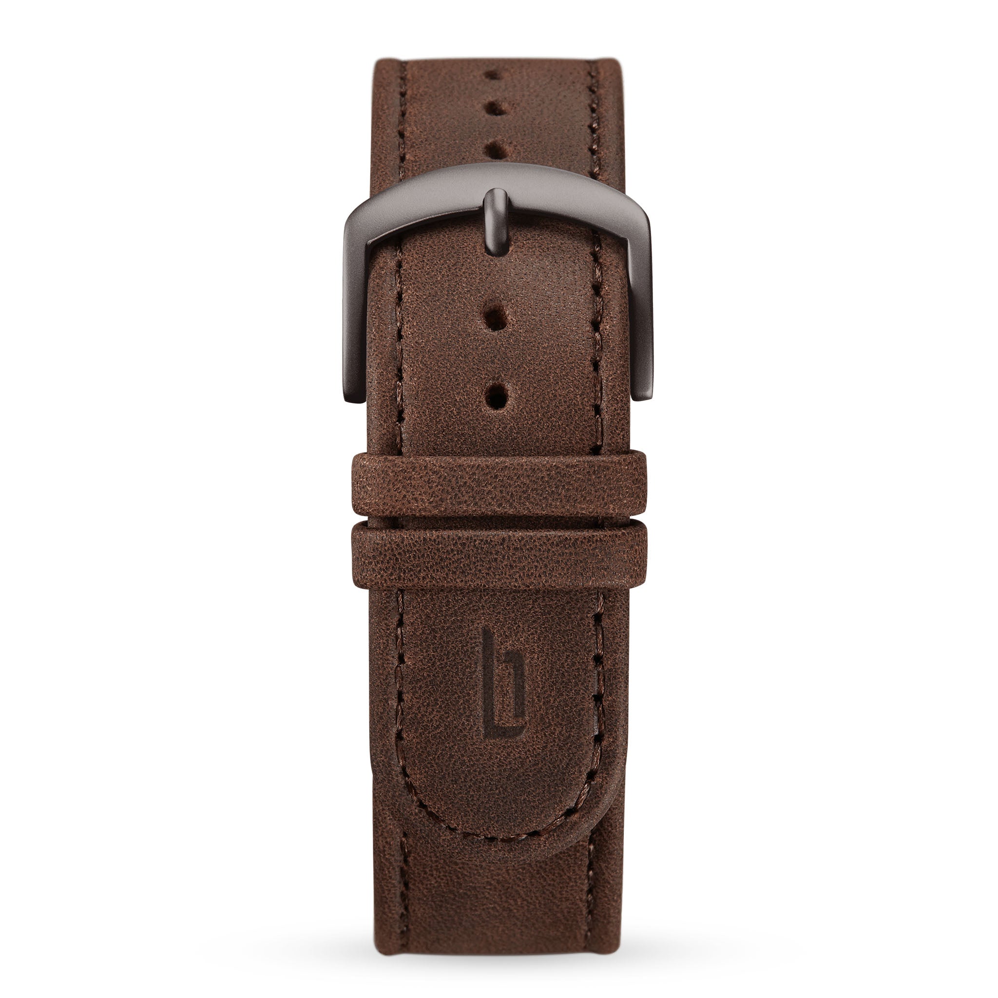 Leather Dark brown Brushed - Lilienthal Berlin