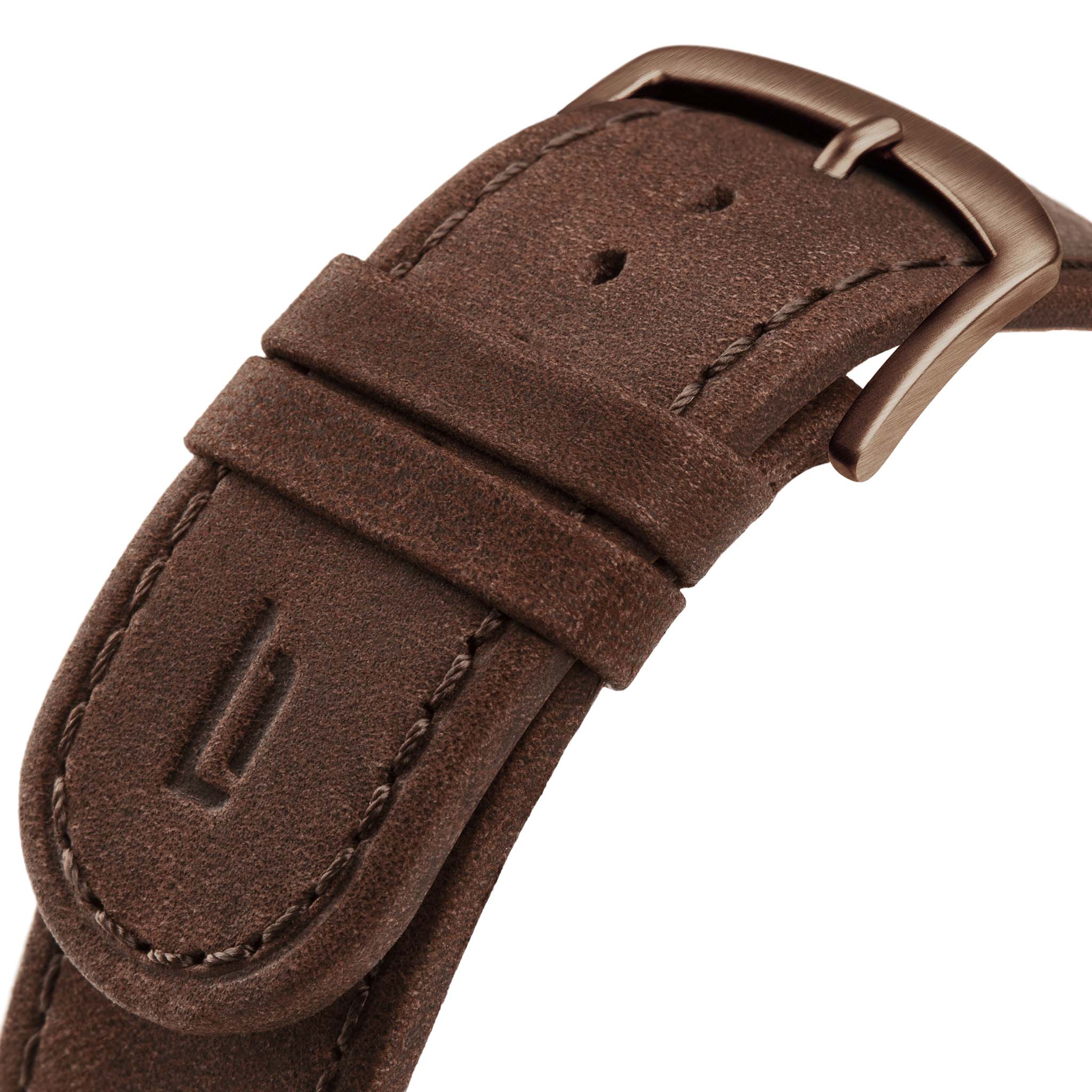 Leather Dark brown Brushed - Lilienthal Berlin