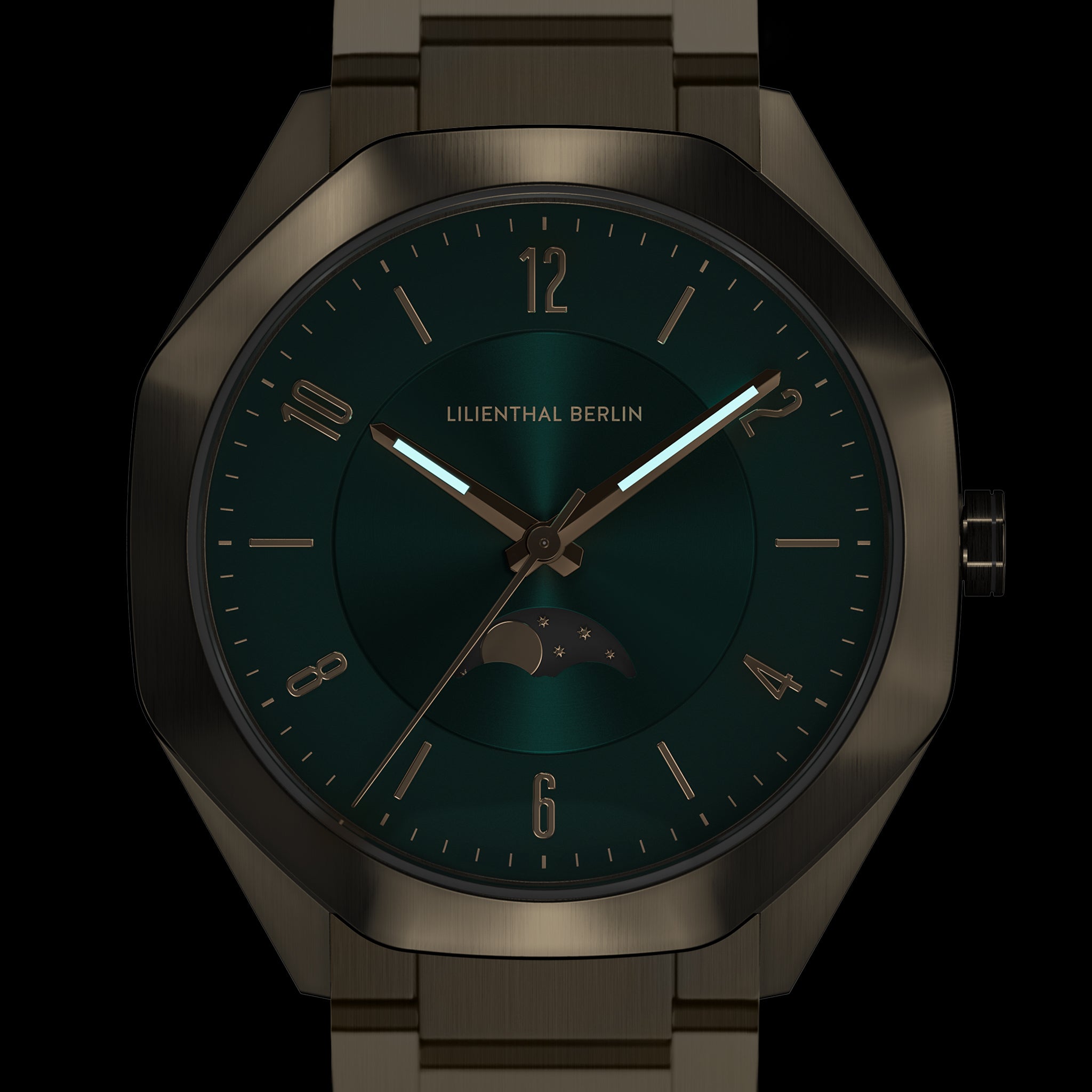 Octamoon Warm Gold Midnight Green - Lilienthal Berlin
