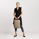 Minimalist Backpack Cactus Leather Sand - Lilienthal Berlin