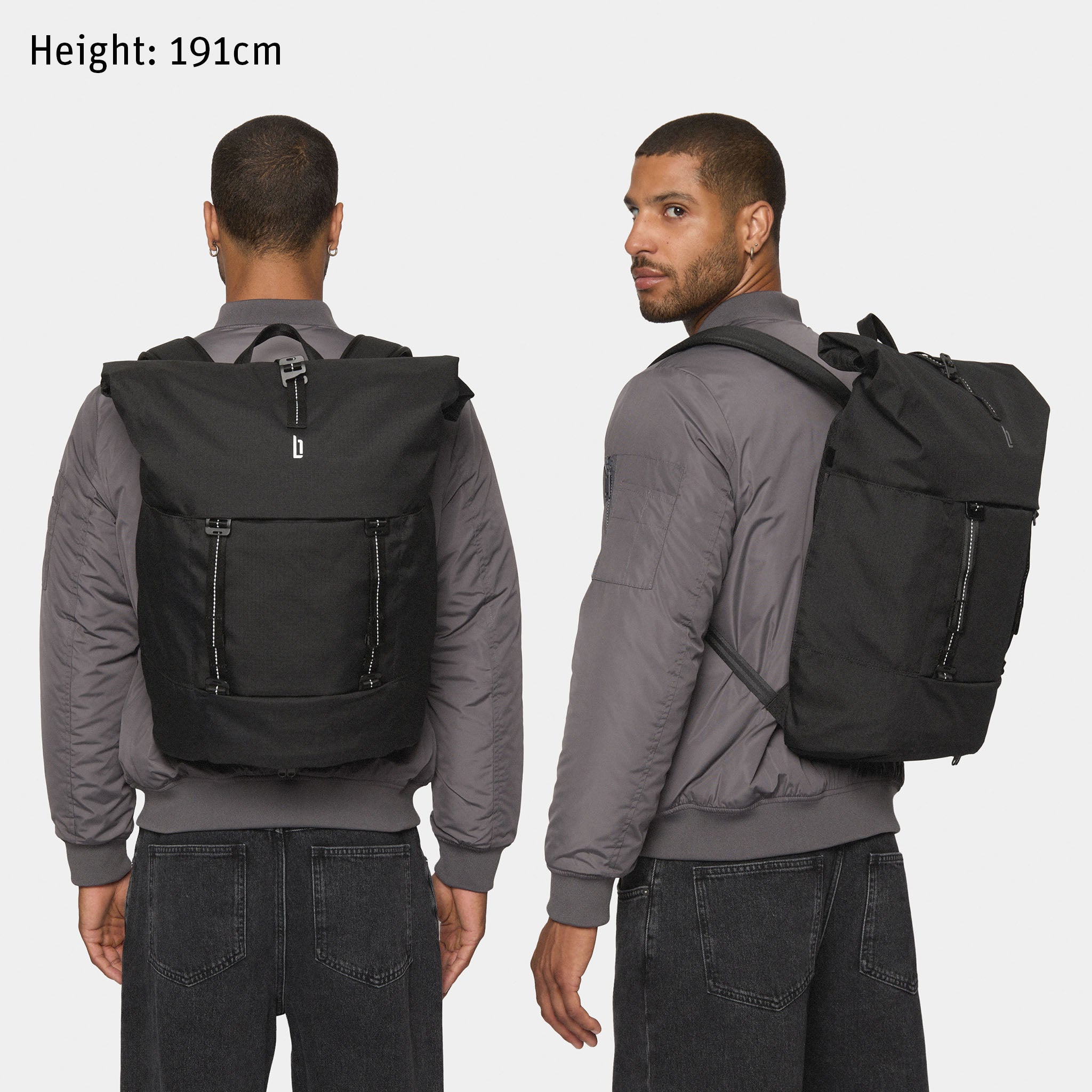 Urbaneer Rolltop Black Reflective - Lilienthal Berlin