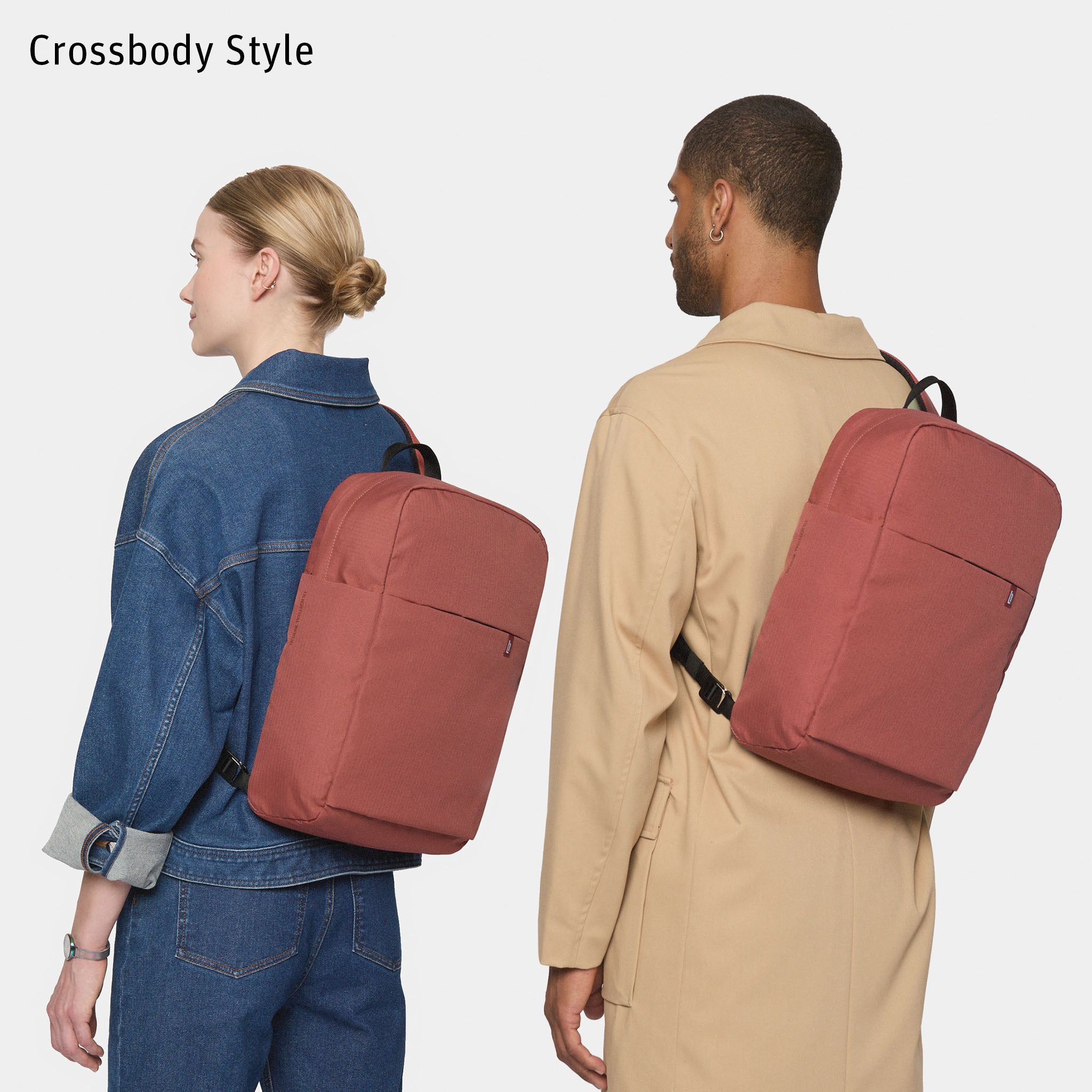 Urbaneer 3-in-1 Daypack Recycled Polyester Brick - Lilienthal Berlin