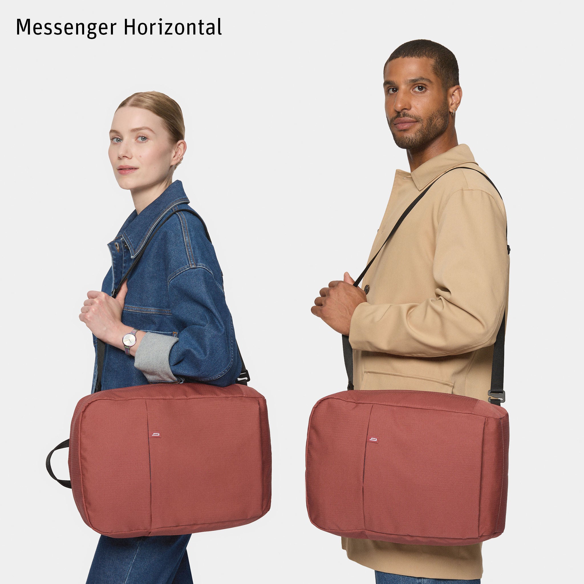 Urbaneer 3-in-1 Daypack Recycled Polyester Brick - Lilienthal Berlin