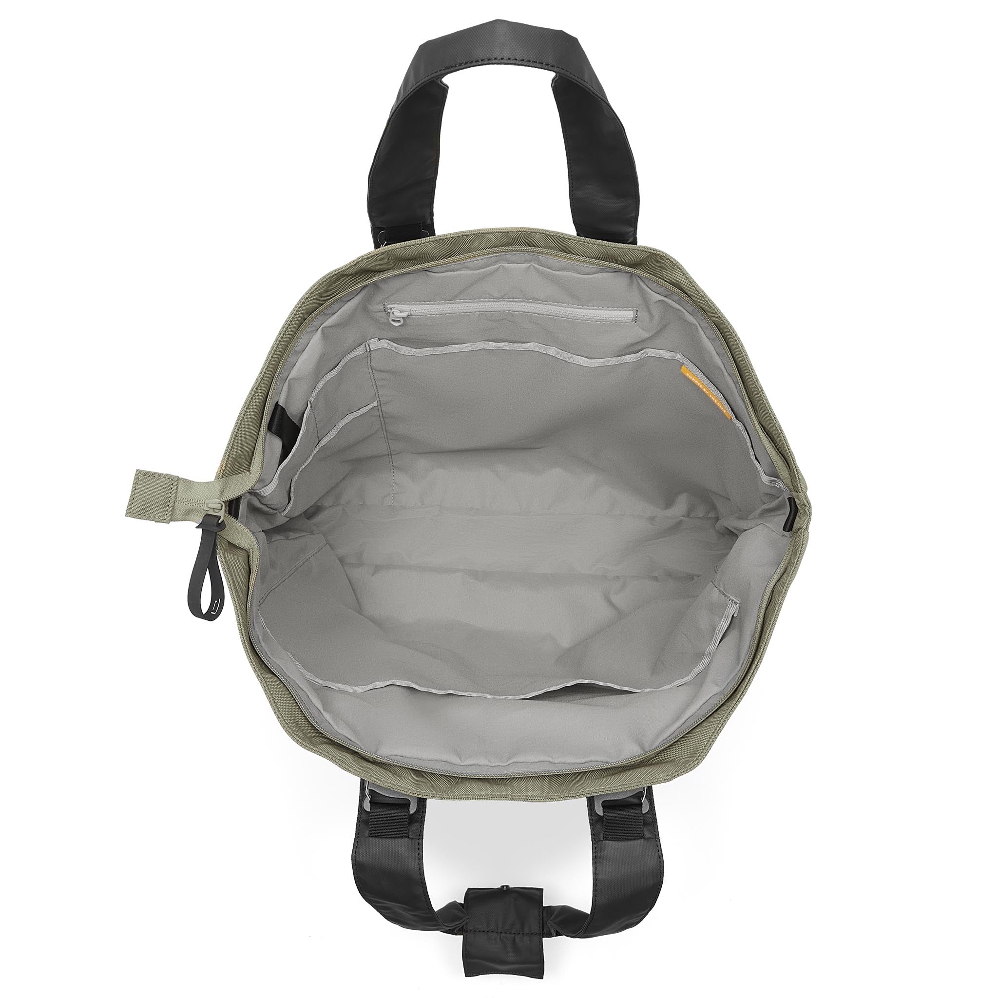 Tote Bag Recycled Polyester Olive Green - Lilienthal Berlin