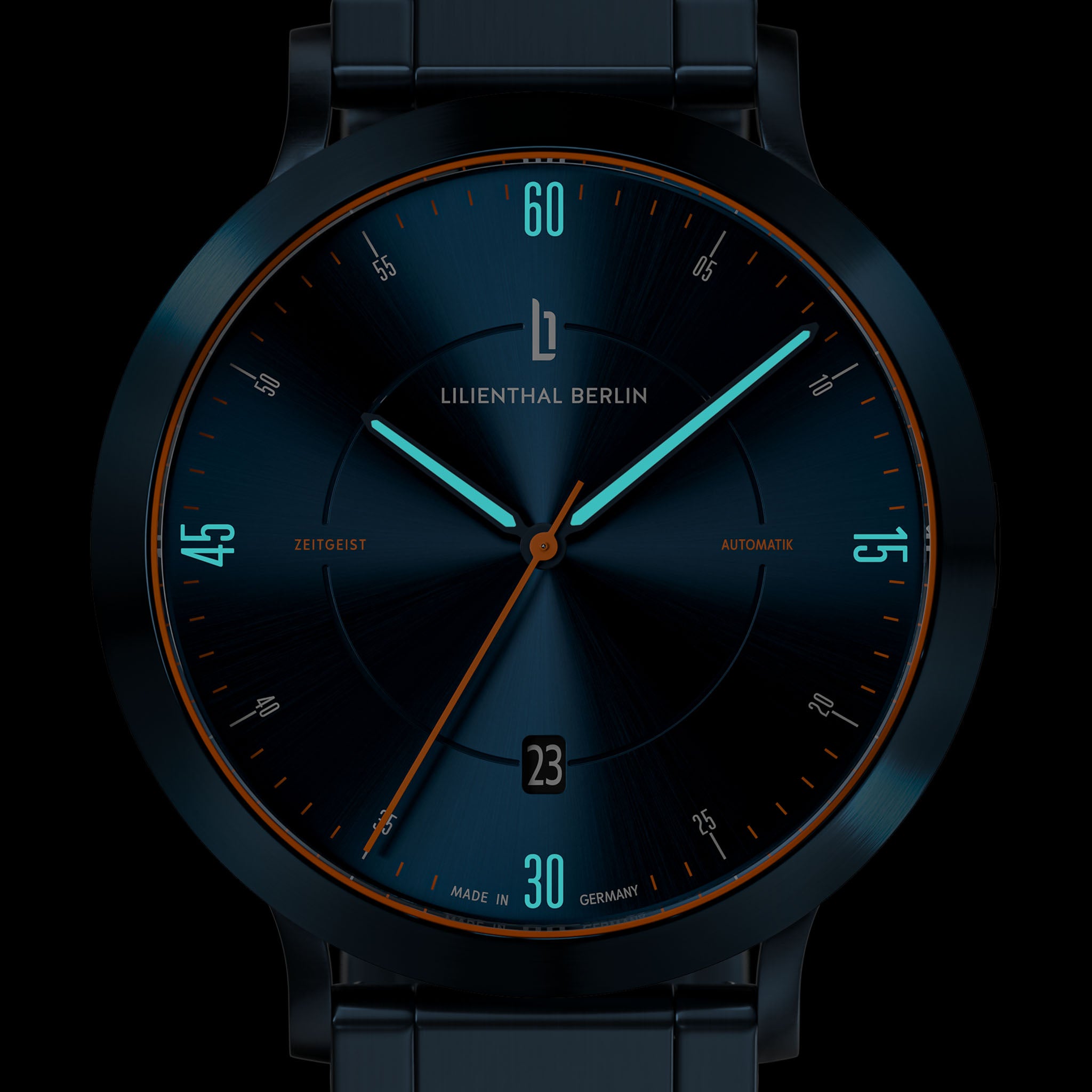 Zeitgeist Automatik Blue Orange - Lilienthal Berlin