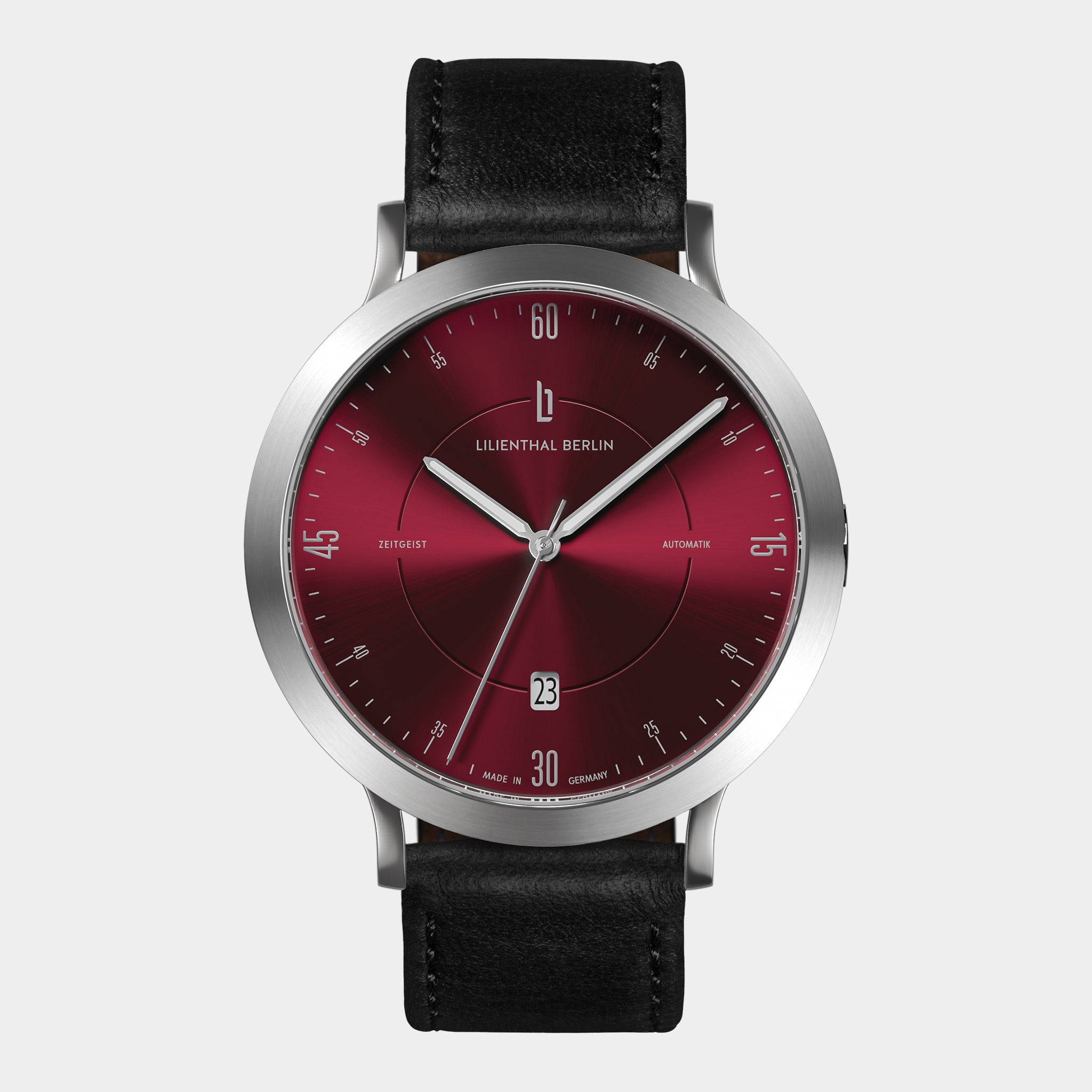 Zeitgeist Automatik Silver Bordeaux - Lilienthal Berlin