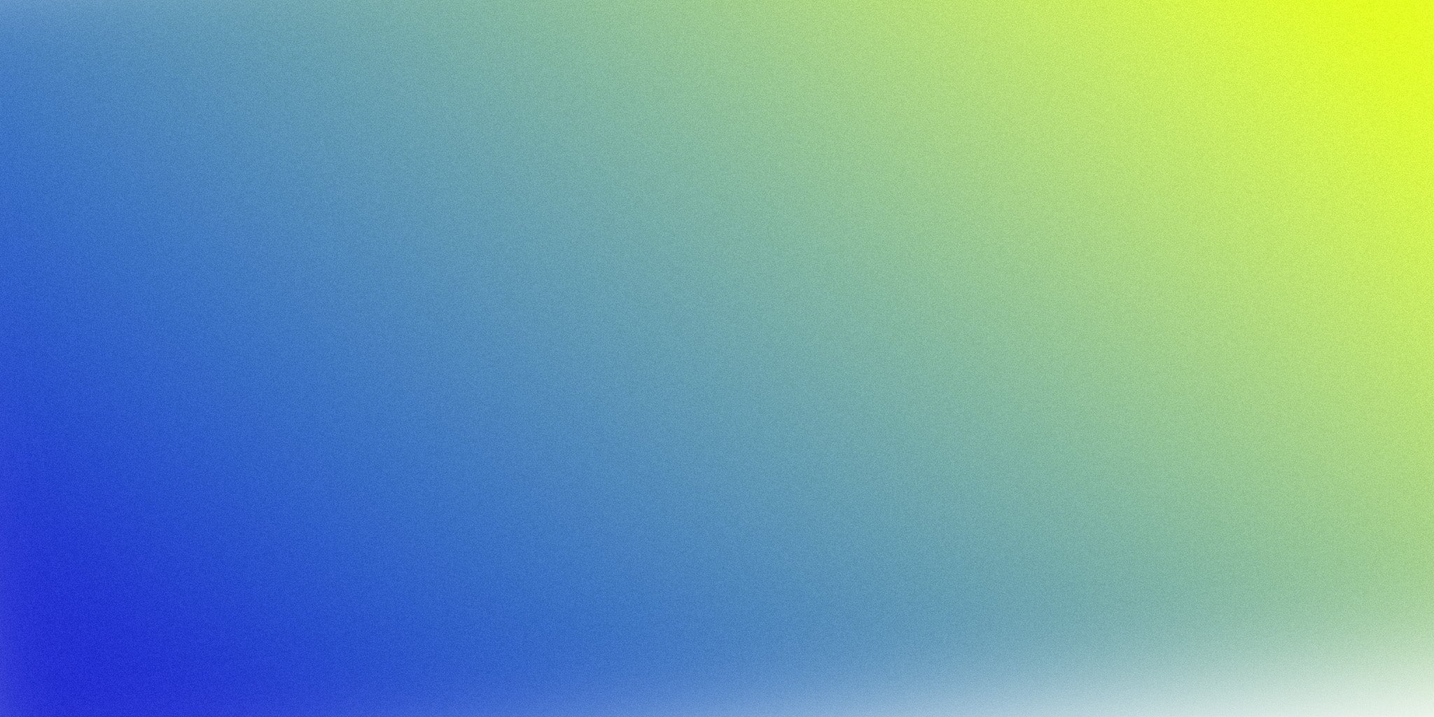 Blue to yellow smooth color gradient background, modern abstract design