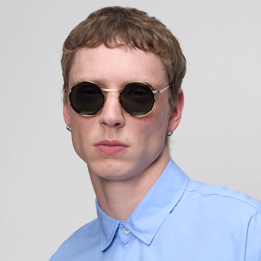 Chillwave – Brushed Gold Tortoise / Green