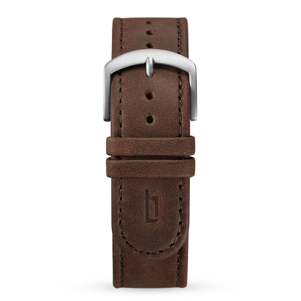 Leather Dark brown Brushed - Lilienthal Berlin