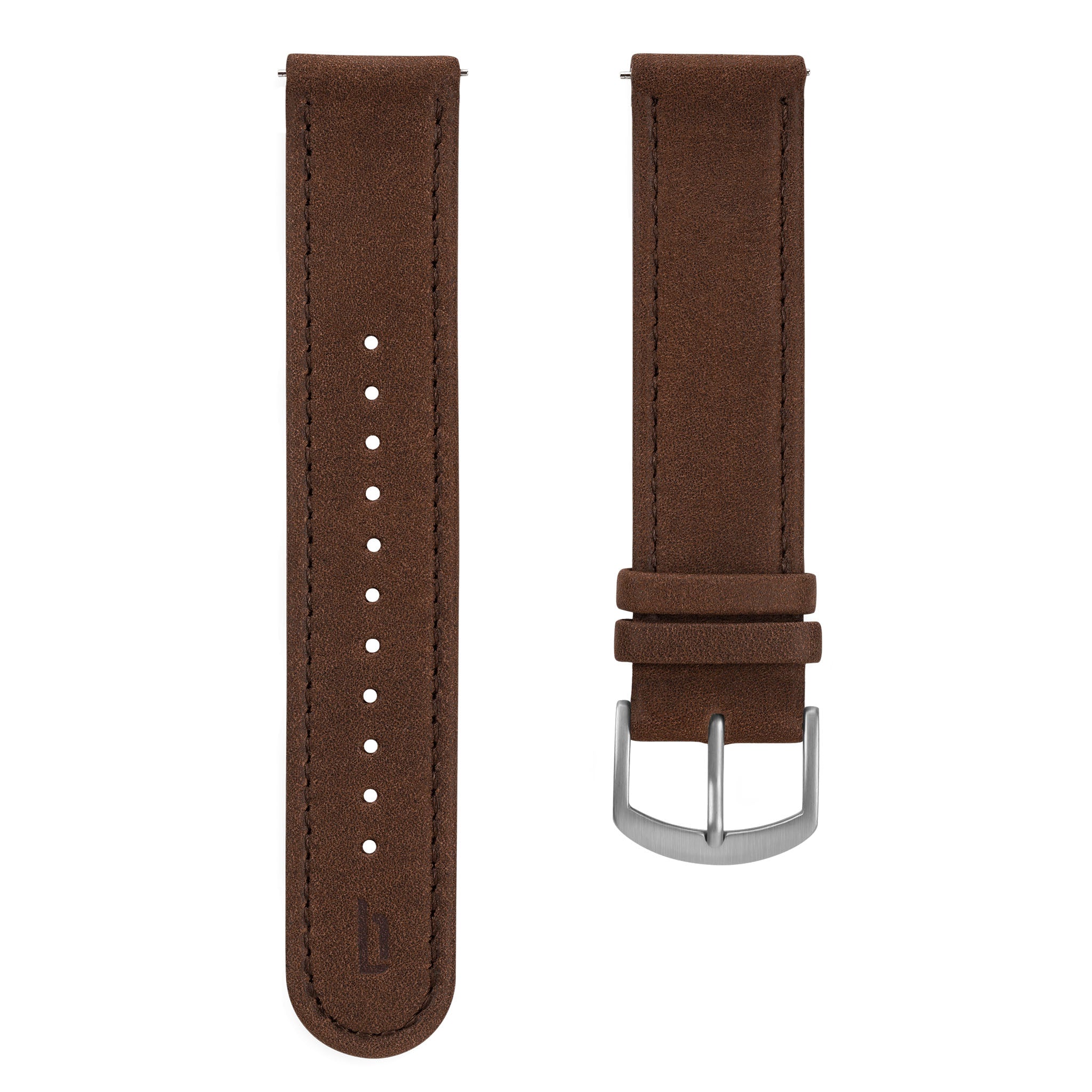 Leather Dark brown Brushed - Lilienthal Berlin