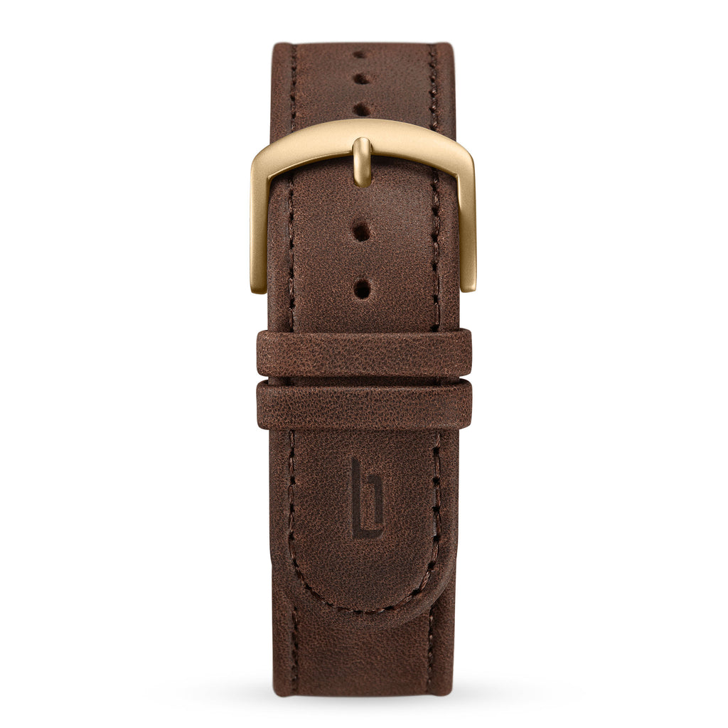 Leather Dark brown Matte - Lilienthal Berlin