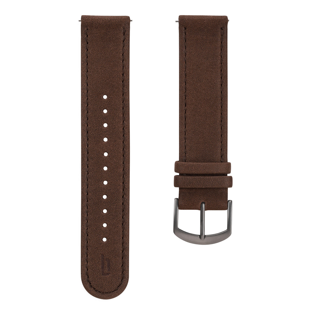Leather Dark brown Brushed - Lilienthal Berlin