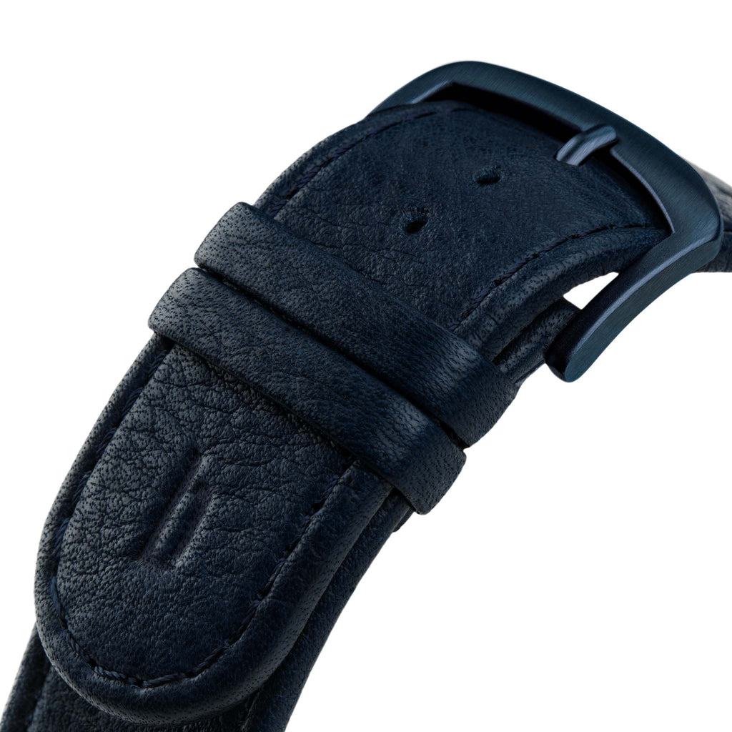 Leather Dark blue Brushed - Lilienthal Berlin