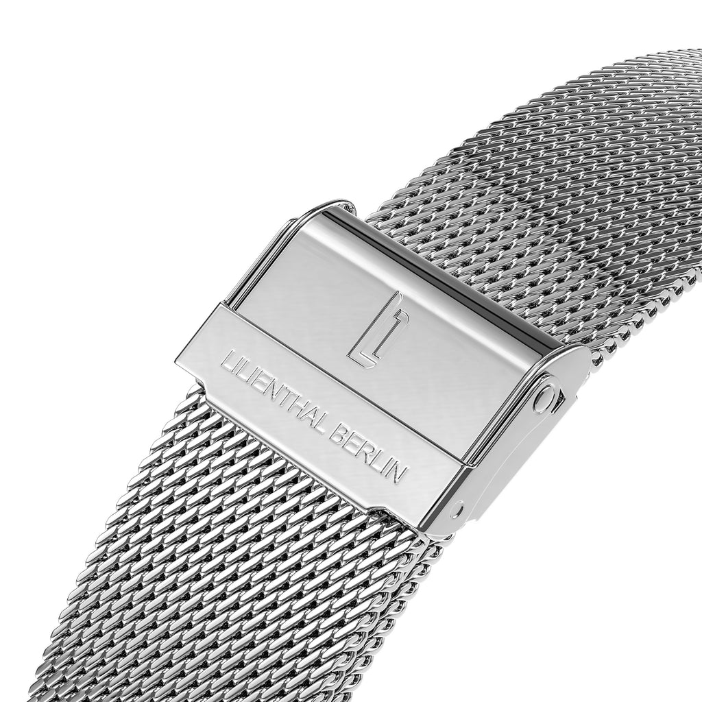 Mesh Strap – Silver Glossy