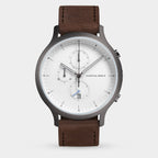Chronograph – Dark Silver White