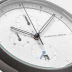 Chronograph – Dark Silver White