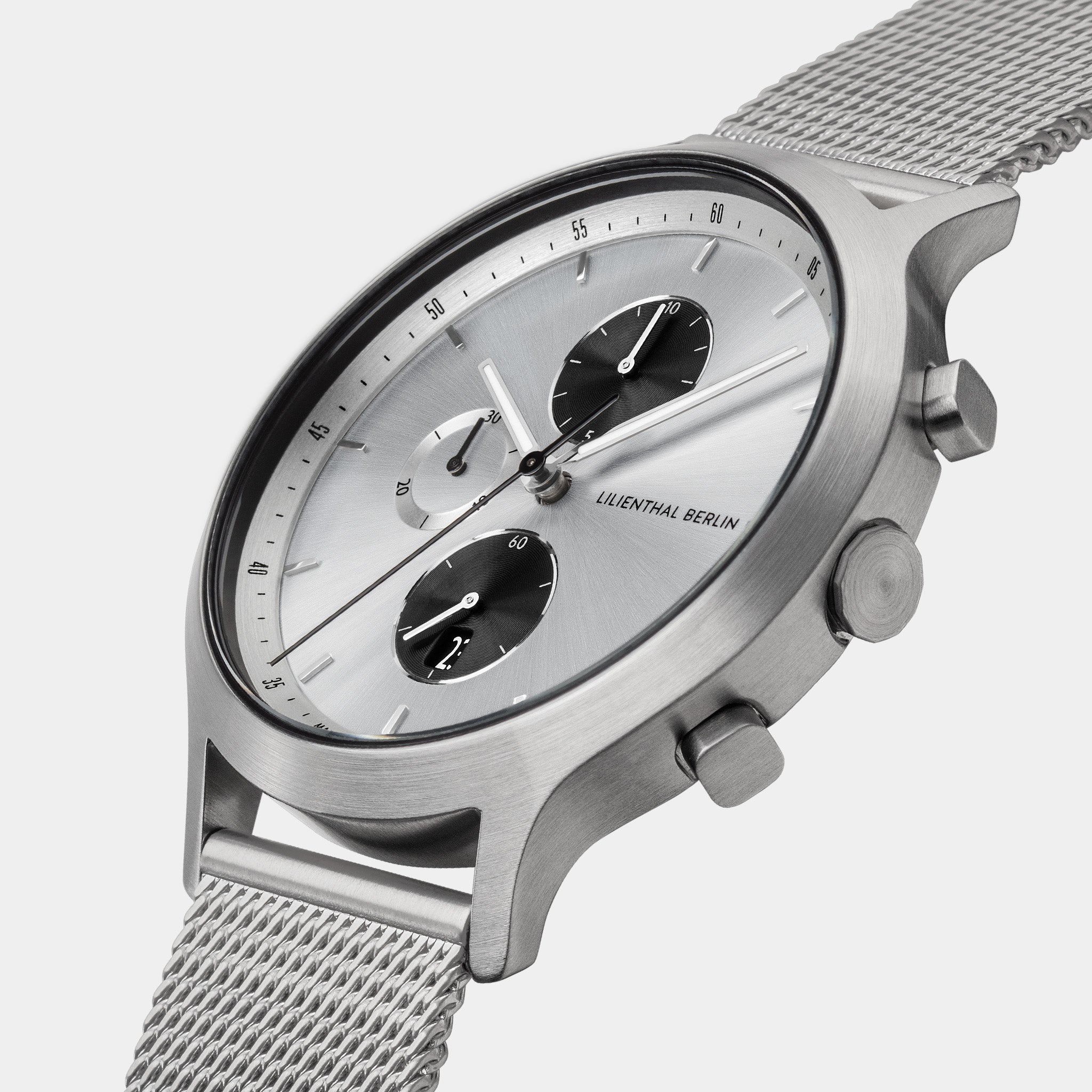 Chronograph – Duality Silver Black