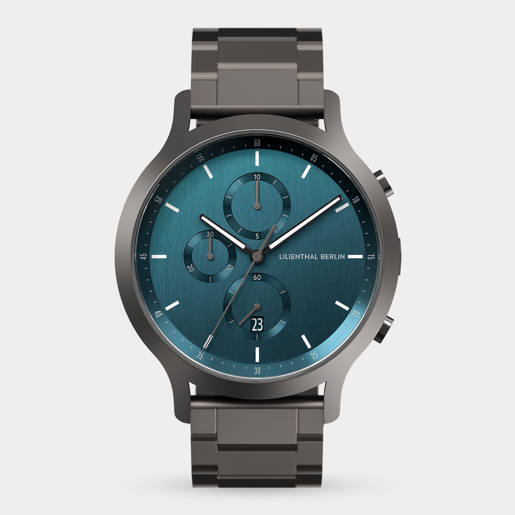 Chronograph Myth Stainless steel Anthracite Matte – Lilienthal Berlin