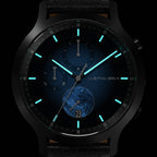 Chronograph Meteorite – Blue Flare