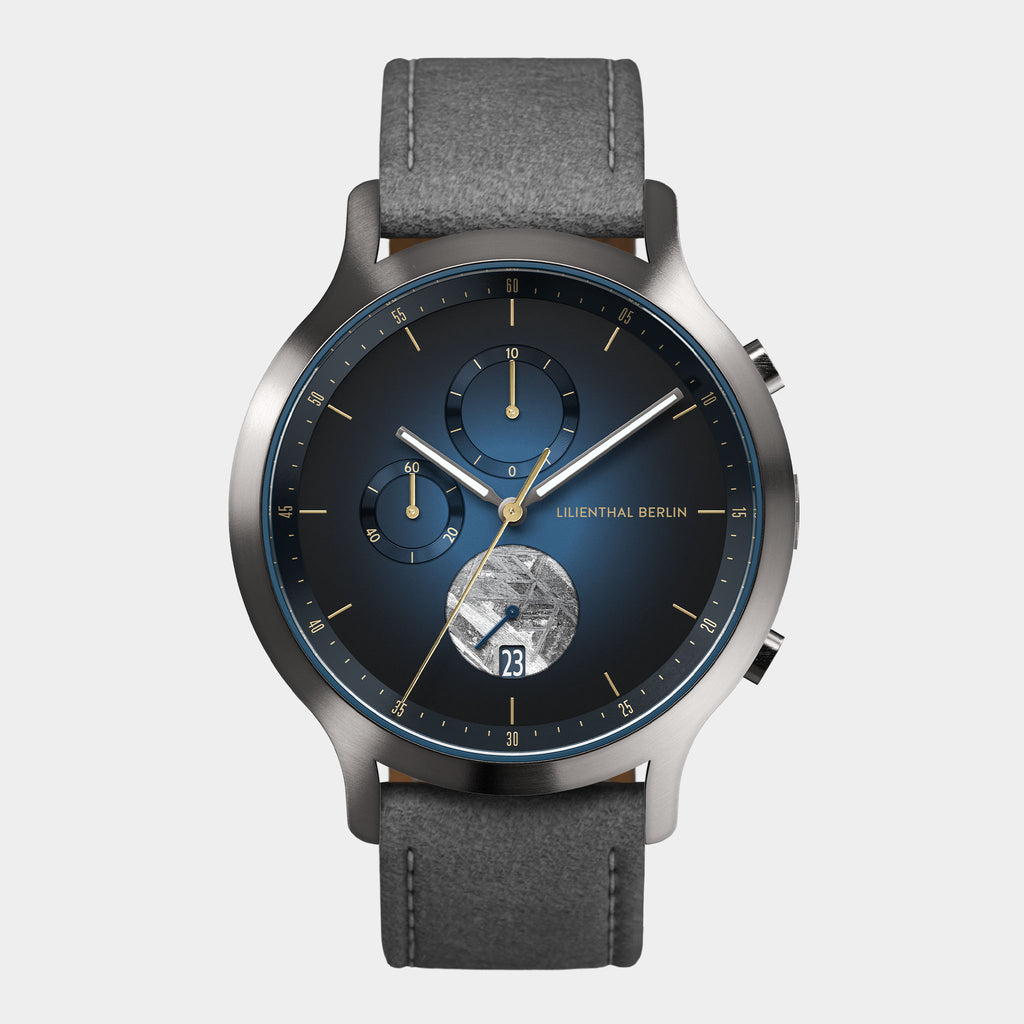 Chronograph Meteorite – Midnight Gold