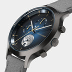 Chronograph Meteorite – Midnight Gold