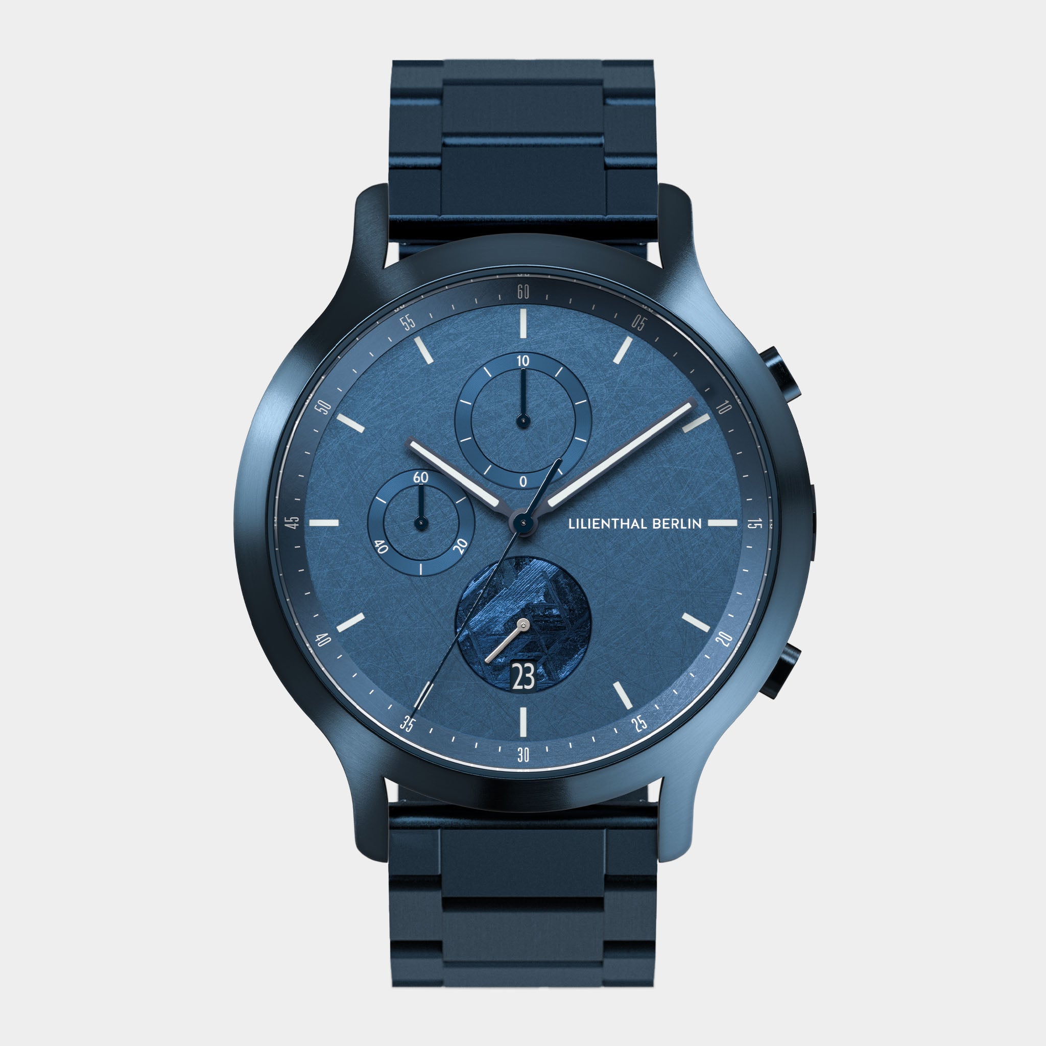 Chronograph Meteorite – Stellar Blue