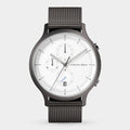 Chronograph – Dark Silver White