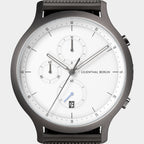 Chronograph – Dark Silver White