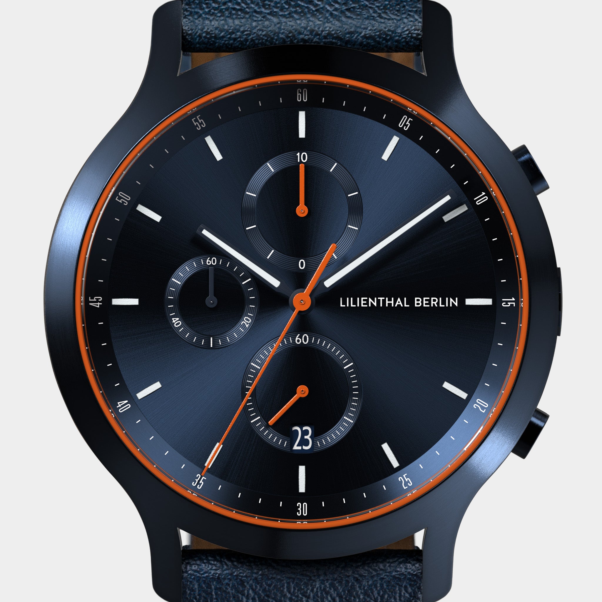 Chronograph – Blue Orange