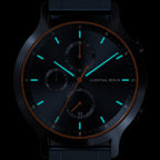 Chronograph – Blue Orange