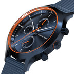 Chronograph – Blue Orange