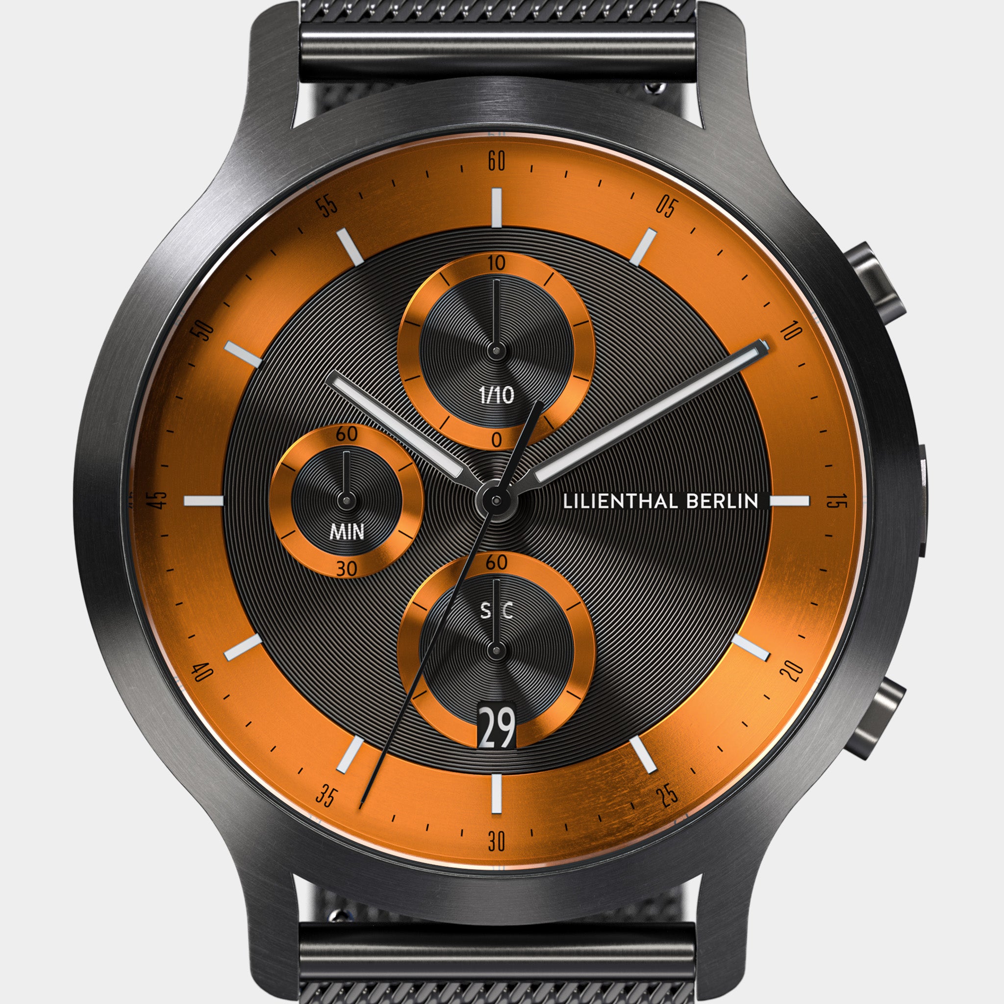 Chronograph LP – Dark Silver Orange