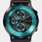 Chronograph LP – Black Cyan
