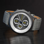 Chronograph LP – Dark Silver White