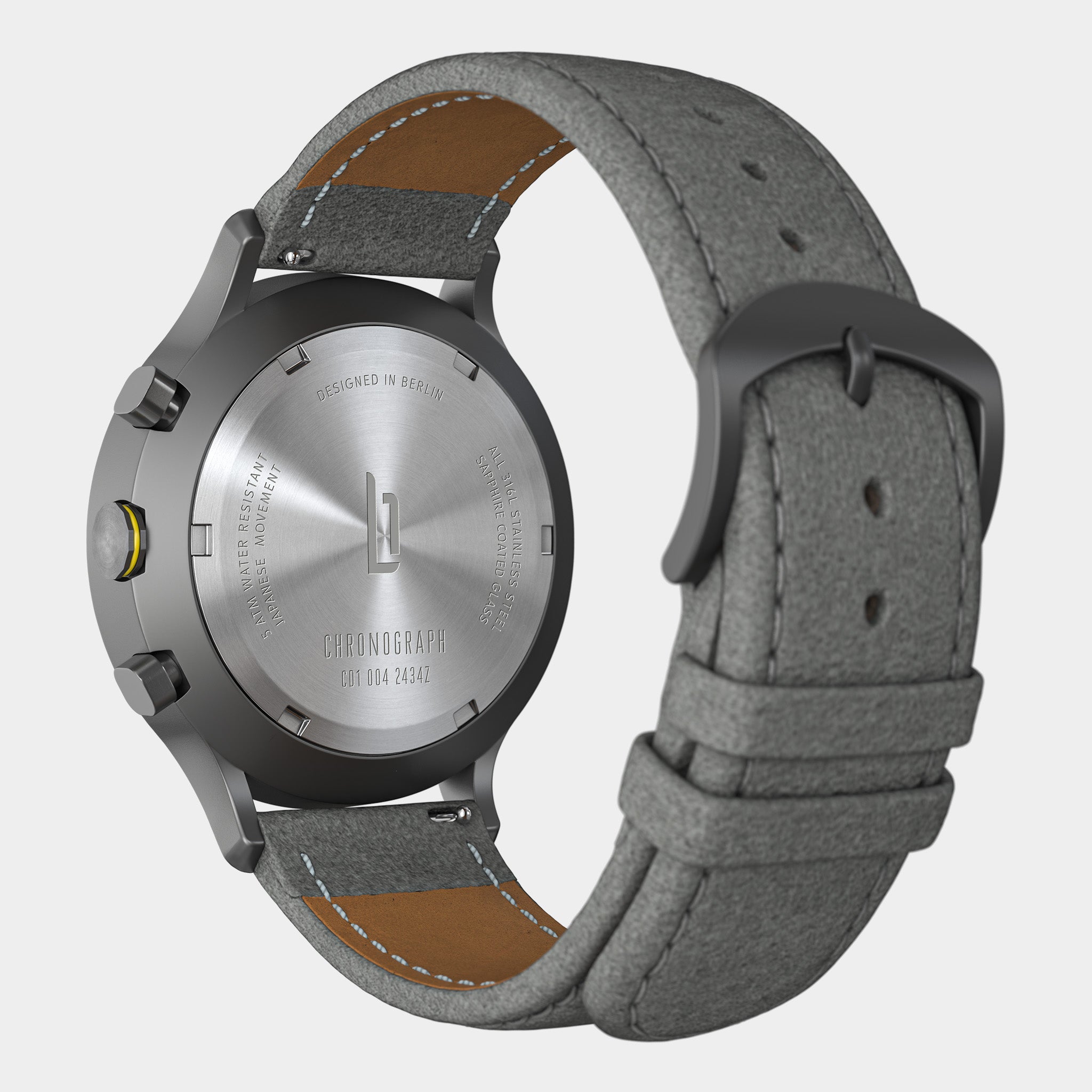 Chronograph LP – Dark Silver White