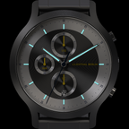 Chronograph LP – Dark Silver White