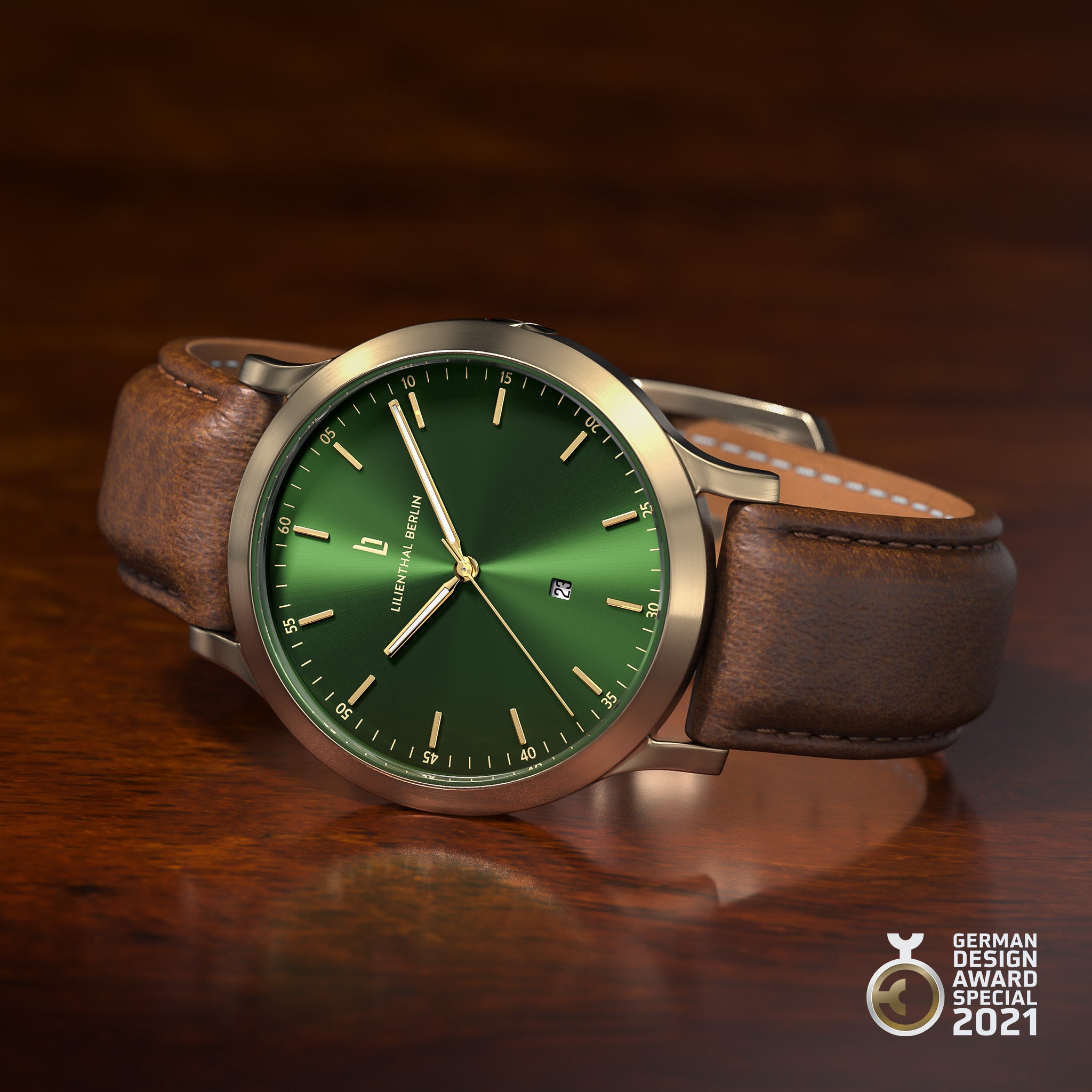 Huxley – Beige Gold Green