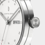 Neolux Day Date – Silver White