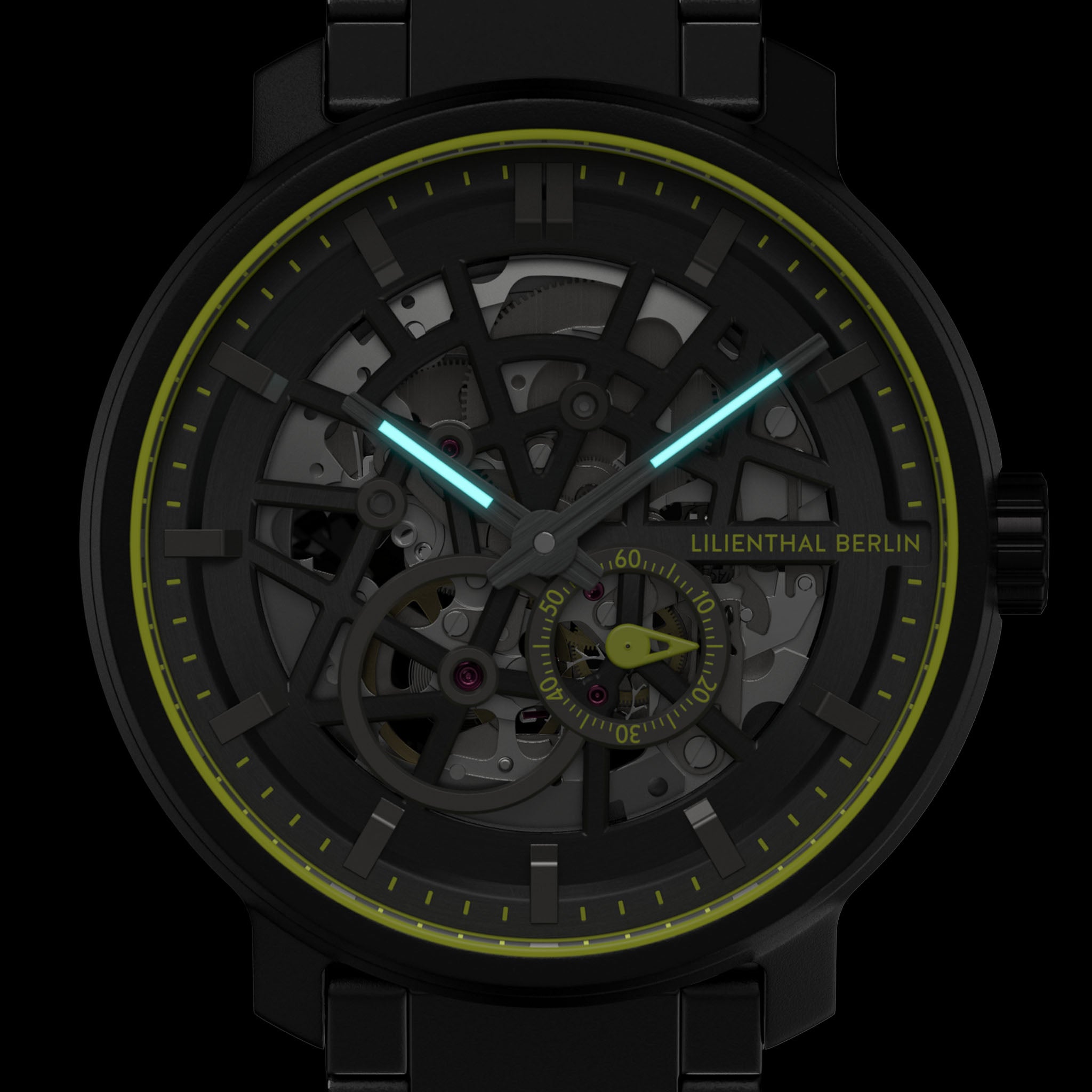 Neolux Skeleton – Black Lime