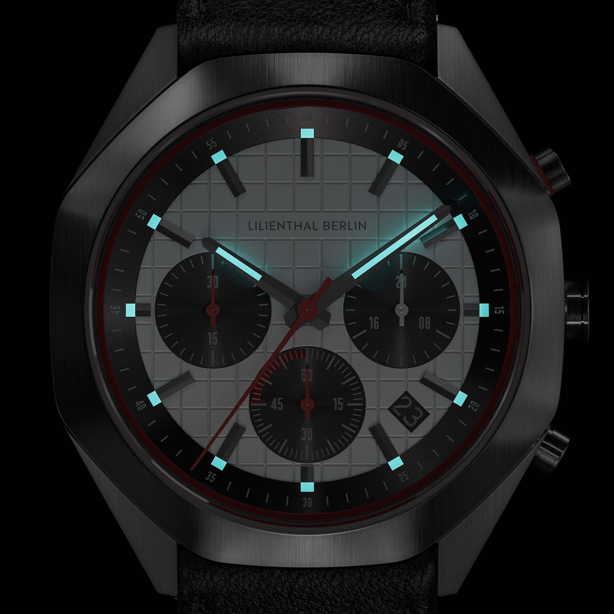 Octachrono – Silver Red