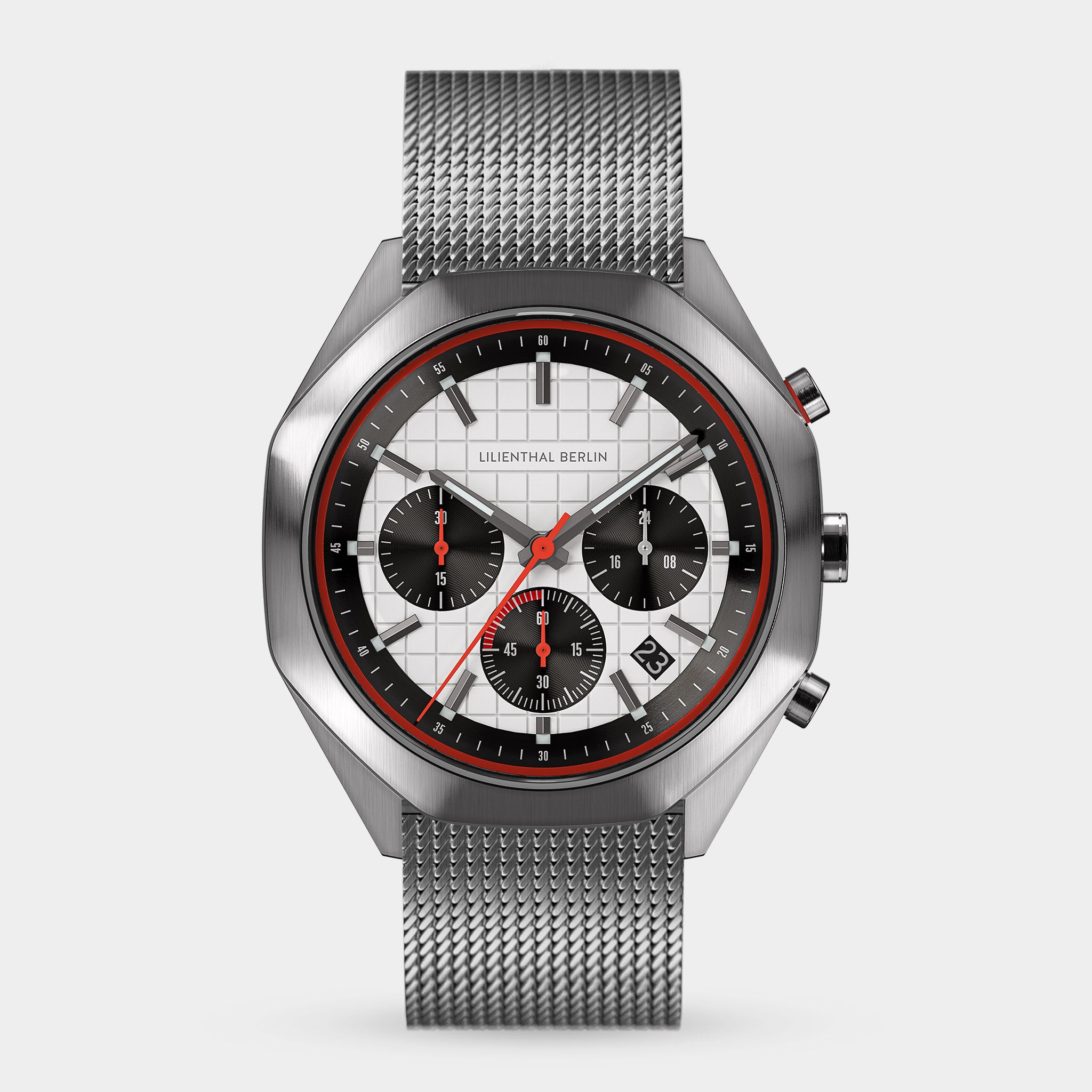 Octachrono – Silver Red