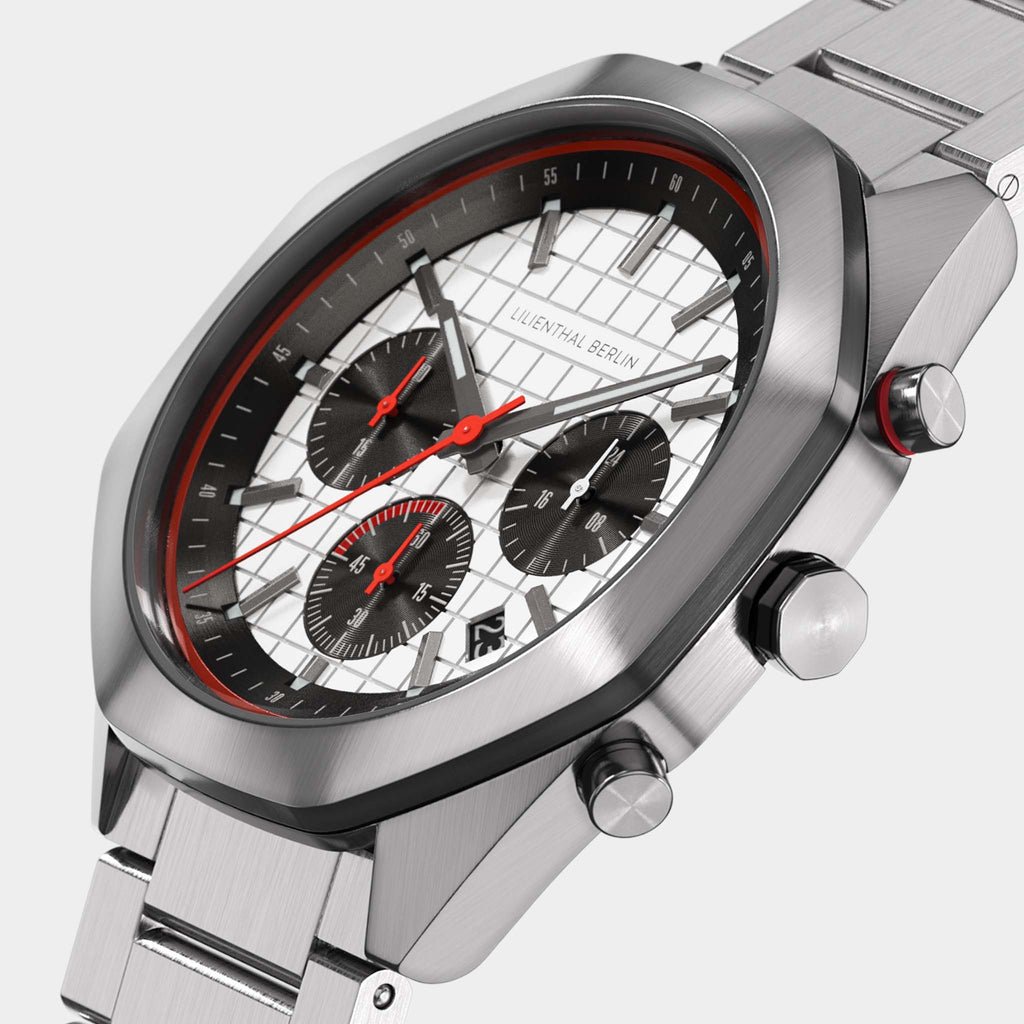 Octachrono – Silver Red