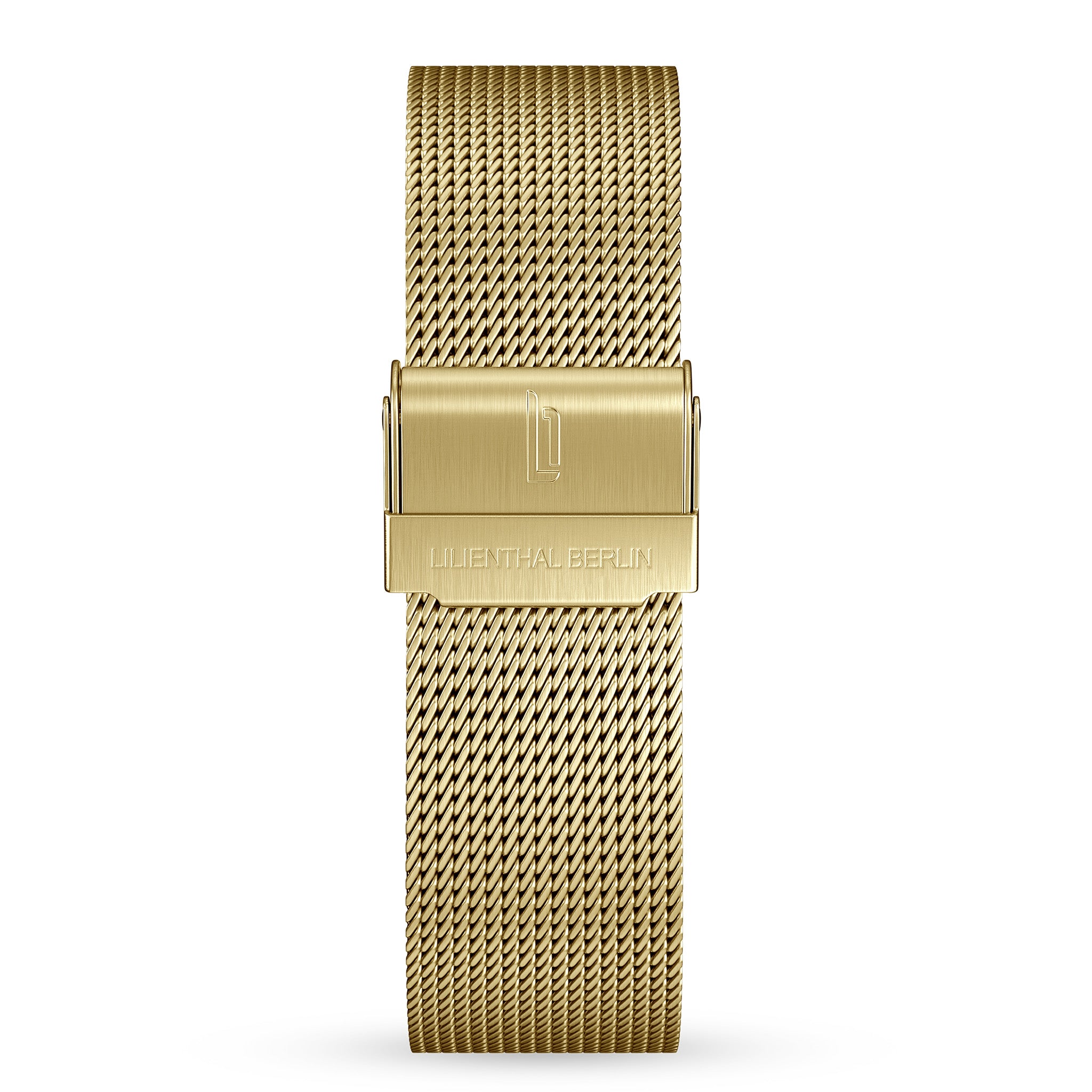 Mesh Strap – Gold Brushed