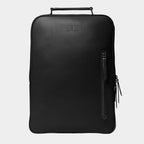 Minimalist Backpack Cactus Leather Black - Lilienthal Berlin