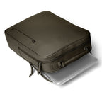 Minimalist Backpack Cactus Leather Khaki - Lilienthal Berlin