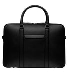 Classic Briefcase Cactus Leather Black - Lilienthal Berlin