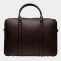 Classic Briefcase Cactus Leather Dark Brown - Lilienthal Berlin