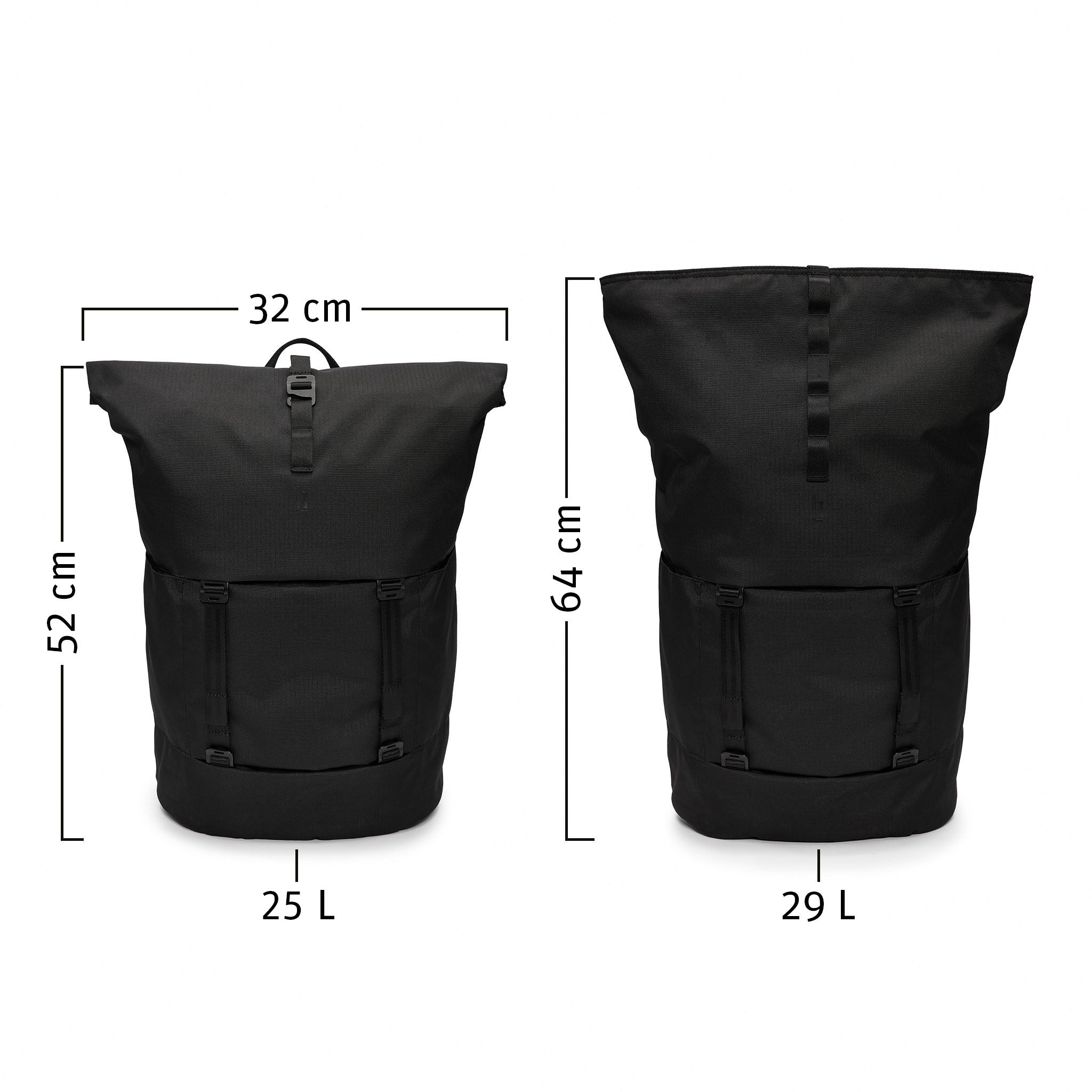Urbaneer Rolltop Black - Lilienthal Berlin
