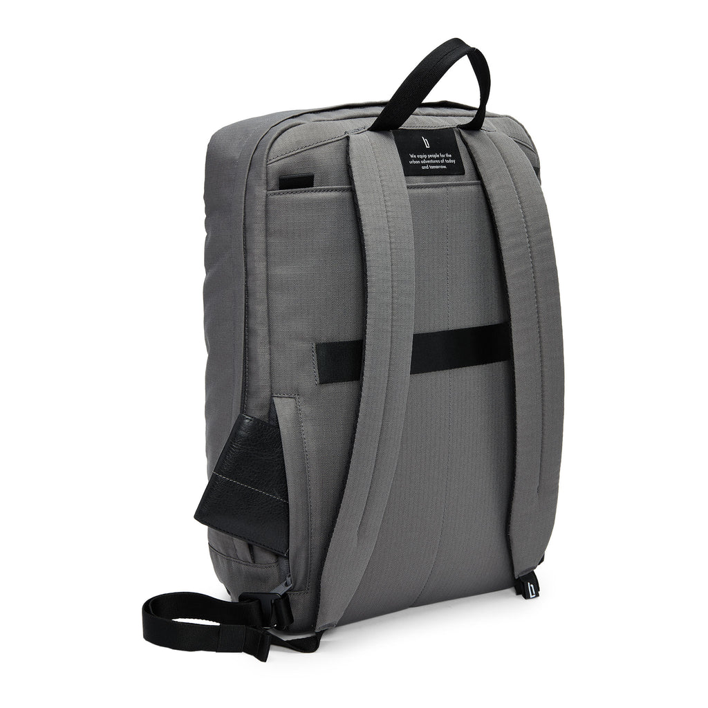 Urbaneer 3-in-1 Daypack Recycled Polyester Charcoal - Lilienthal Berlin