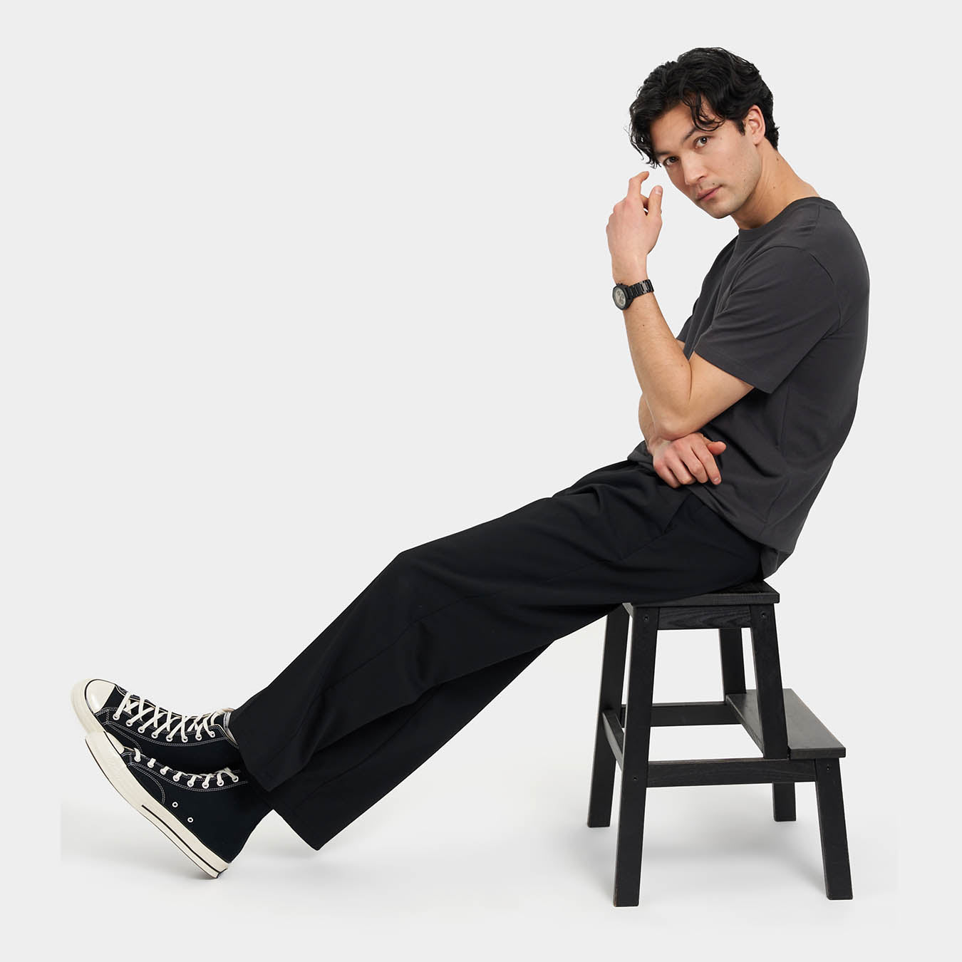 Circular T-Shirt – Dark Gray